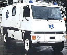 als Krankenwagen